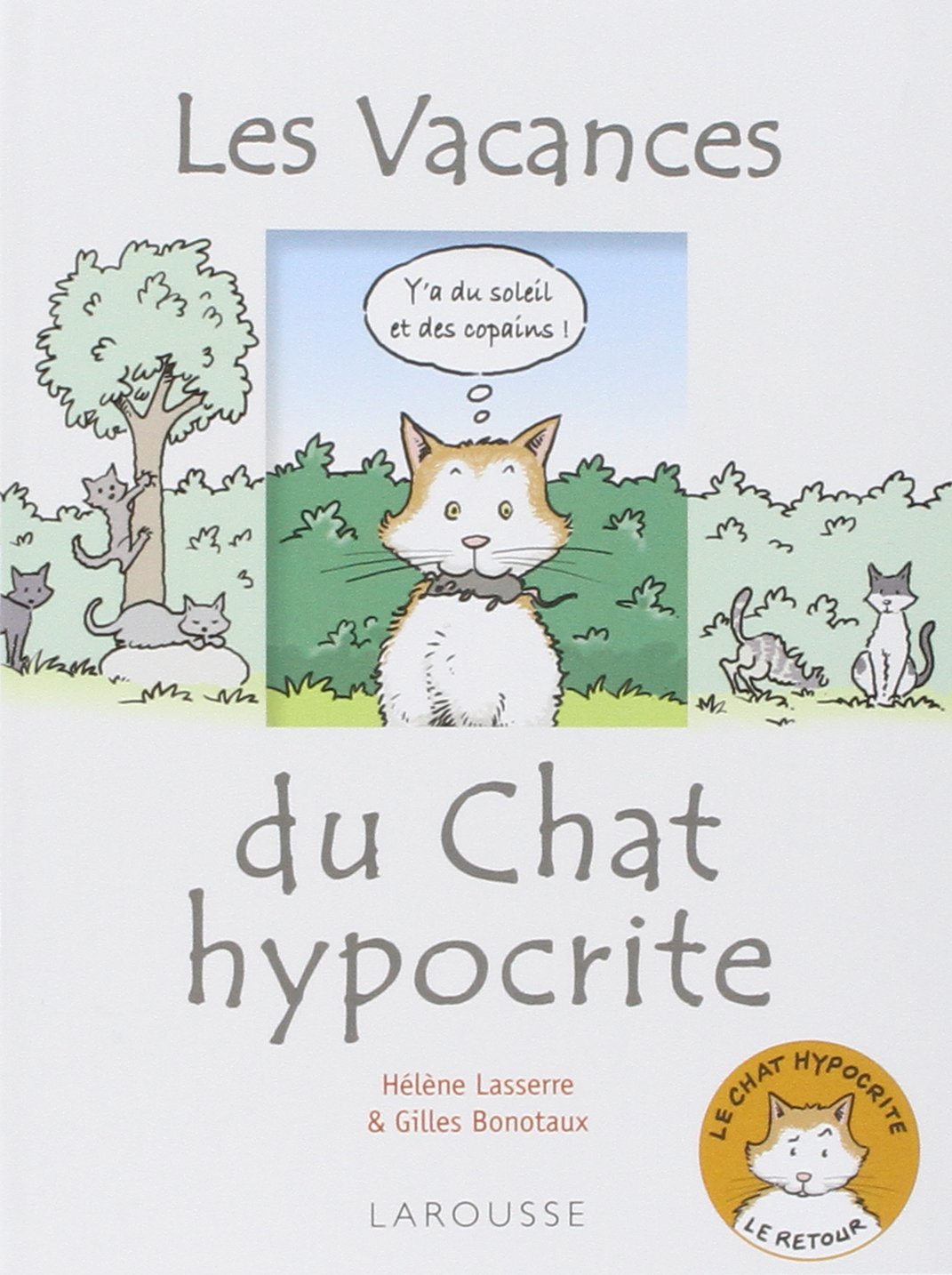 jaquette album Les vacances du chat hypocrite