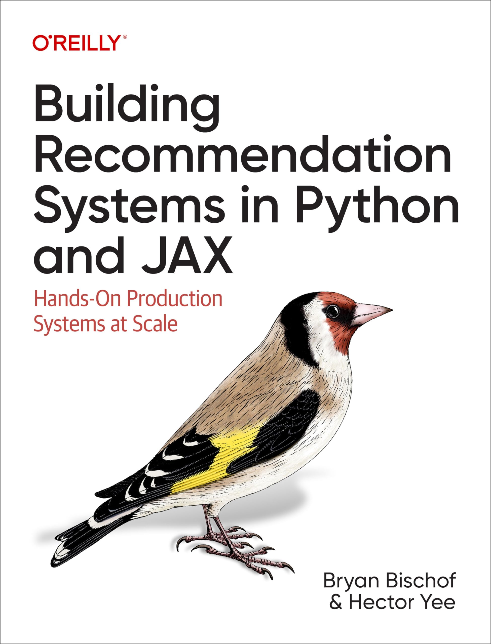 jaquette livre Building Recommendation Systems in Python and Jax: Hands-On Production Systems at Scale