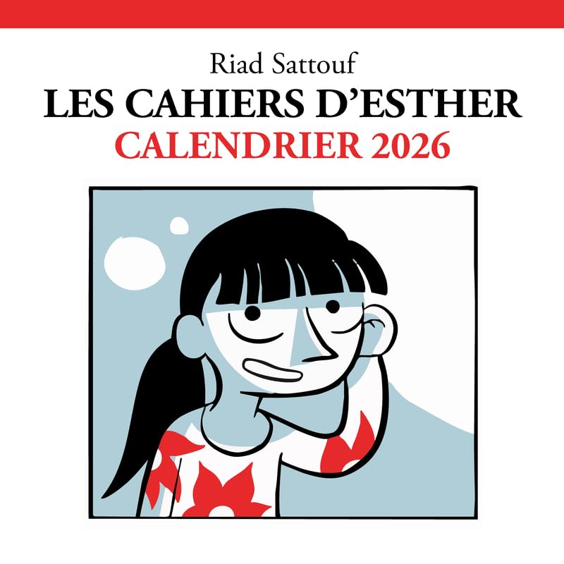 jaquette album Calendrier 2026 Les Cahiers d'Esther