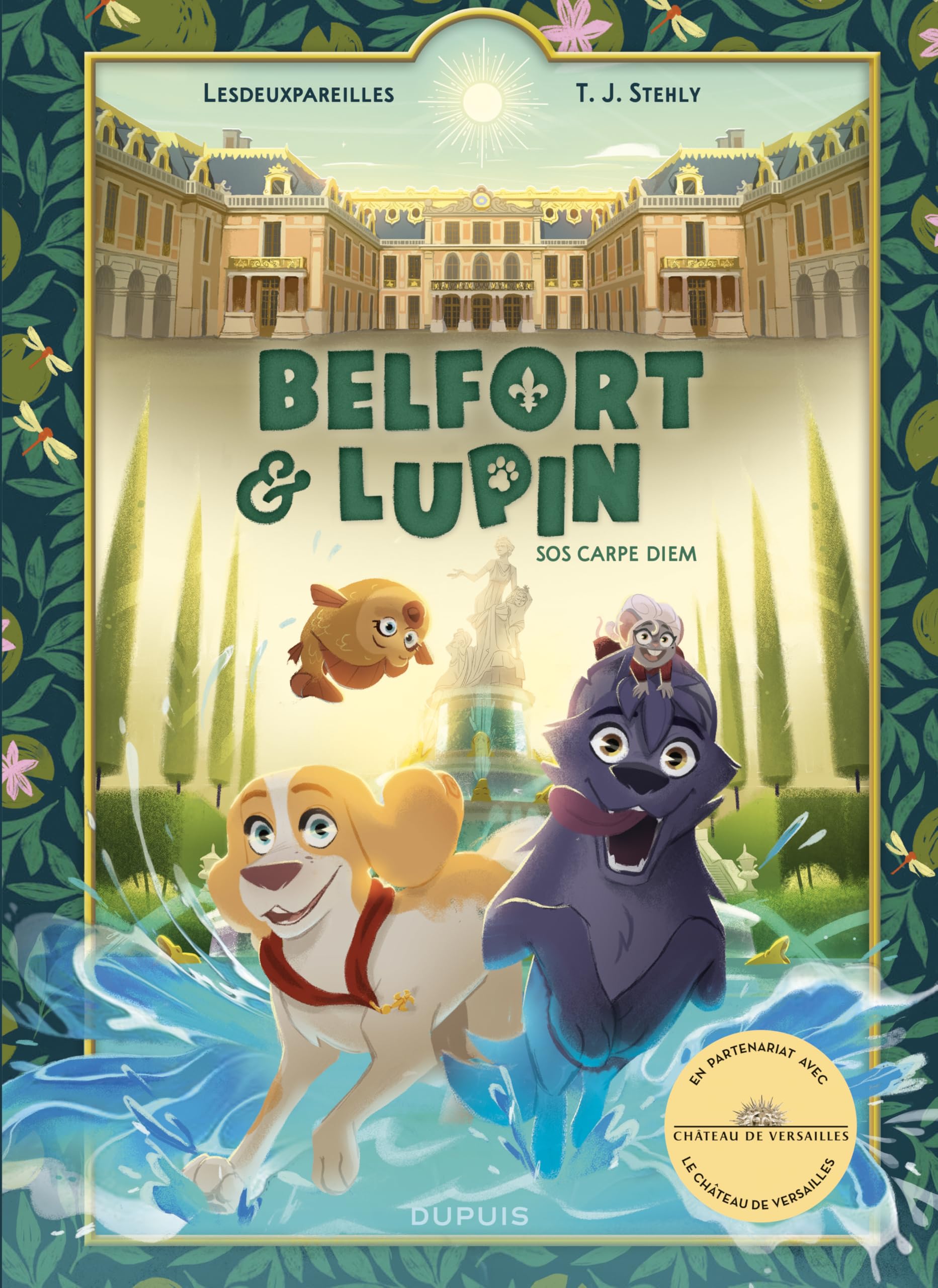 jaquette album Belfort et Lupin - Tome 1 - SOS Carpe Diem