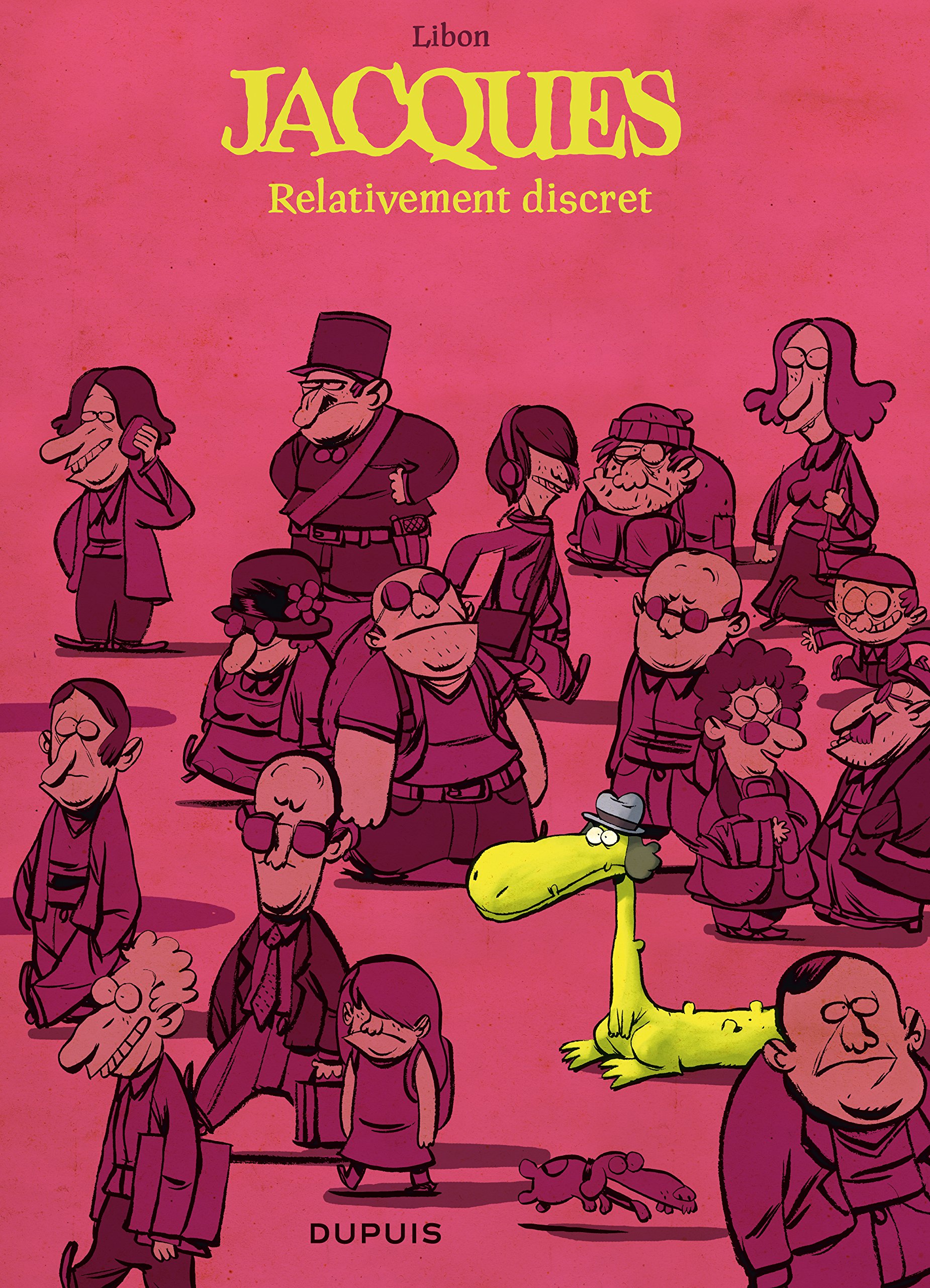 jaquette album Jacques le petit lézard géant - Tome 3 - Relativement discret