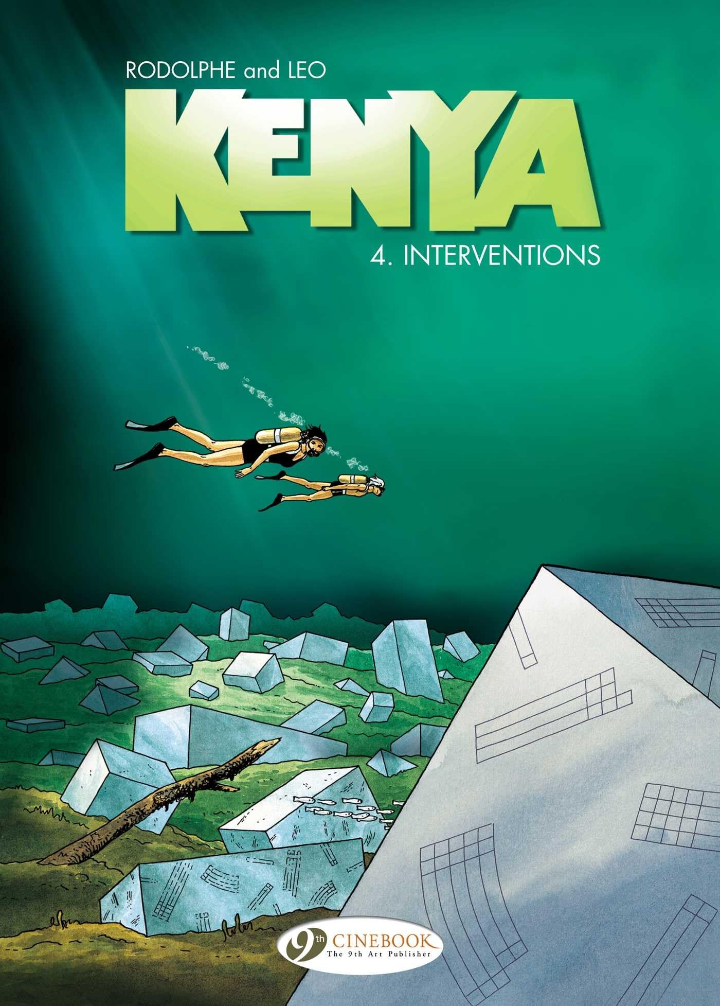 jaquette album Kenya, Tome 4 : Interventions