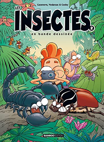 jaquette album Les Insectes En Bande Dessinée Tome 2 - Avec Un Cahier Pédagogique De 8 Pages