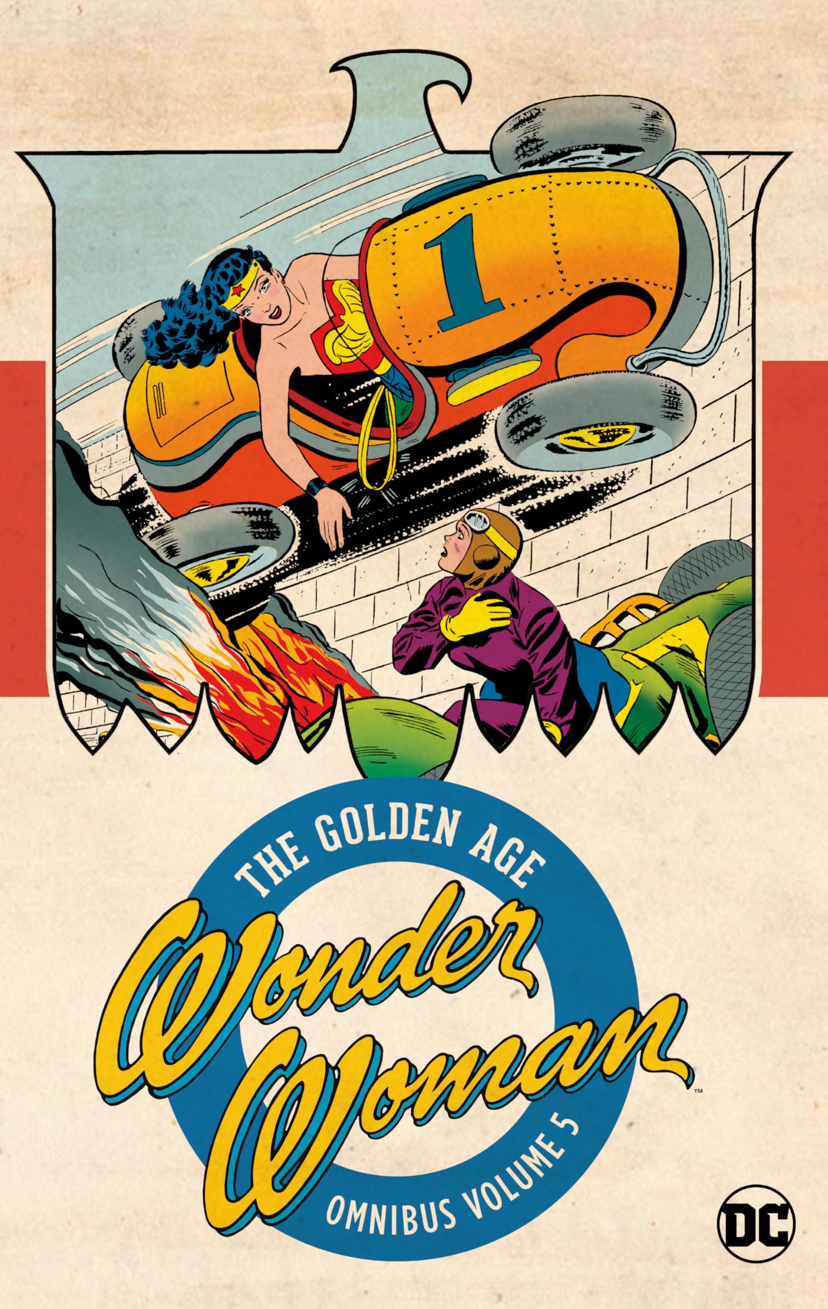 jaquette album Wonder Woman: The Golden Age Omnibus Vol. 5