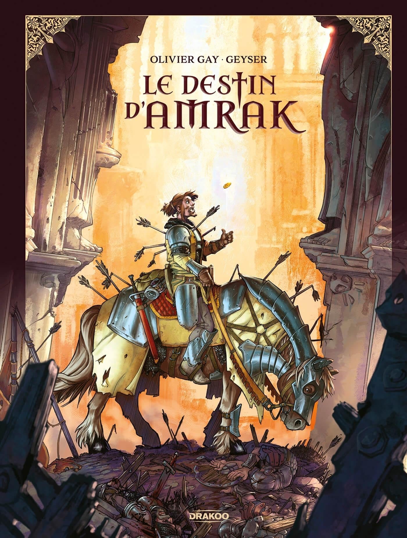 jaquette album Le destin d'Amrak - histoire complète