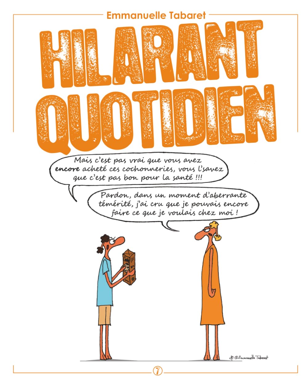 jaquette album Hilarant quotidien 7: On n’est plus chez nous !