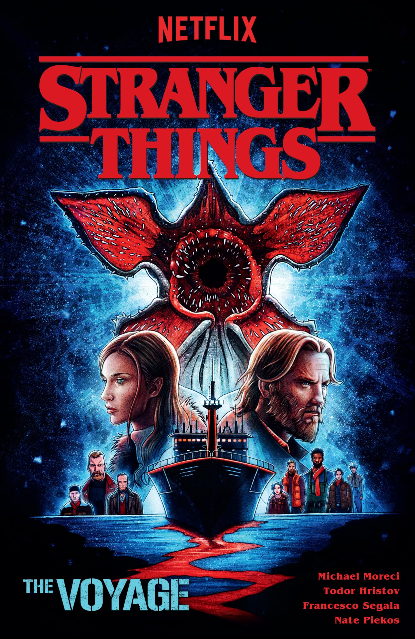 jaquette album Stranger Things: The Voyage (Graphic Novel)