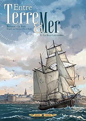 jaquette album Entre Terre & Mer Tome 3 - La Belle Lavandière