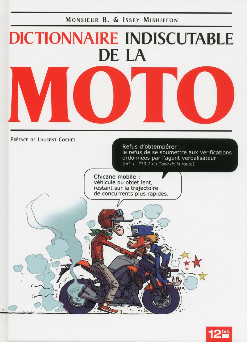 jaquette album Le Dictionnaire indiscutable de la moto