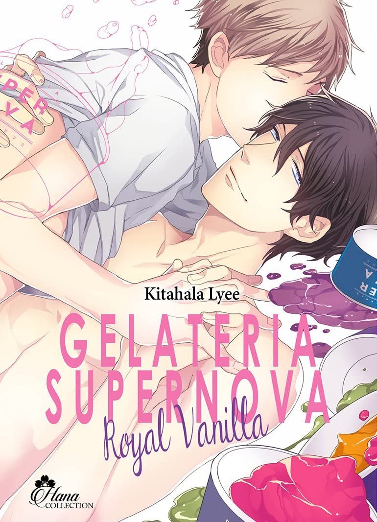 jaquette album Royal Vanilla (Suite de Gelateria Supernova) - Livre (Manga) - Yaoi - Hana Collection