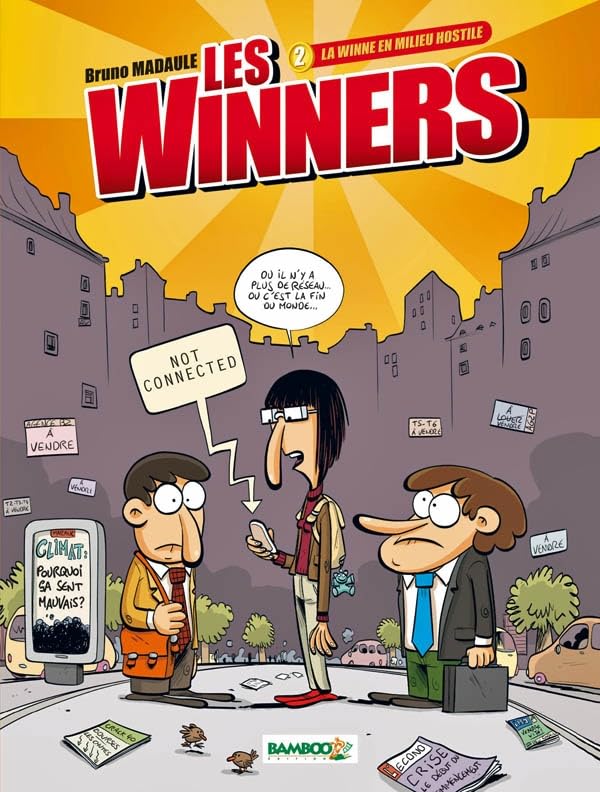 jaquette album Les Winners Tome 2 - La Winne En Milieu Hostile