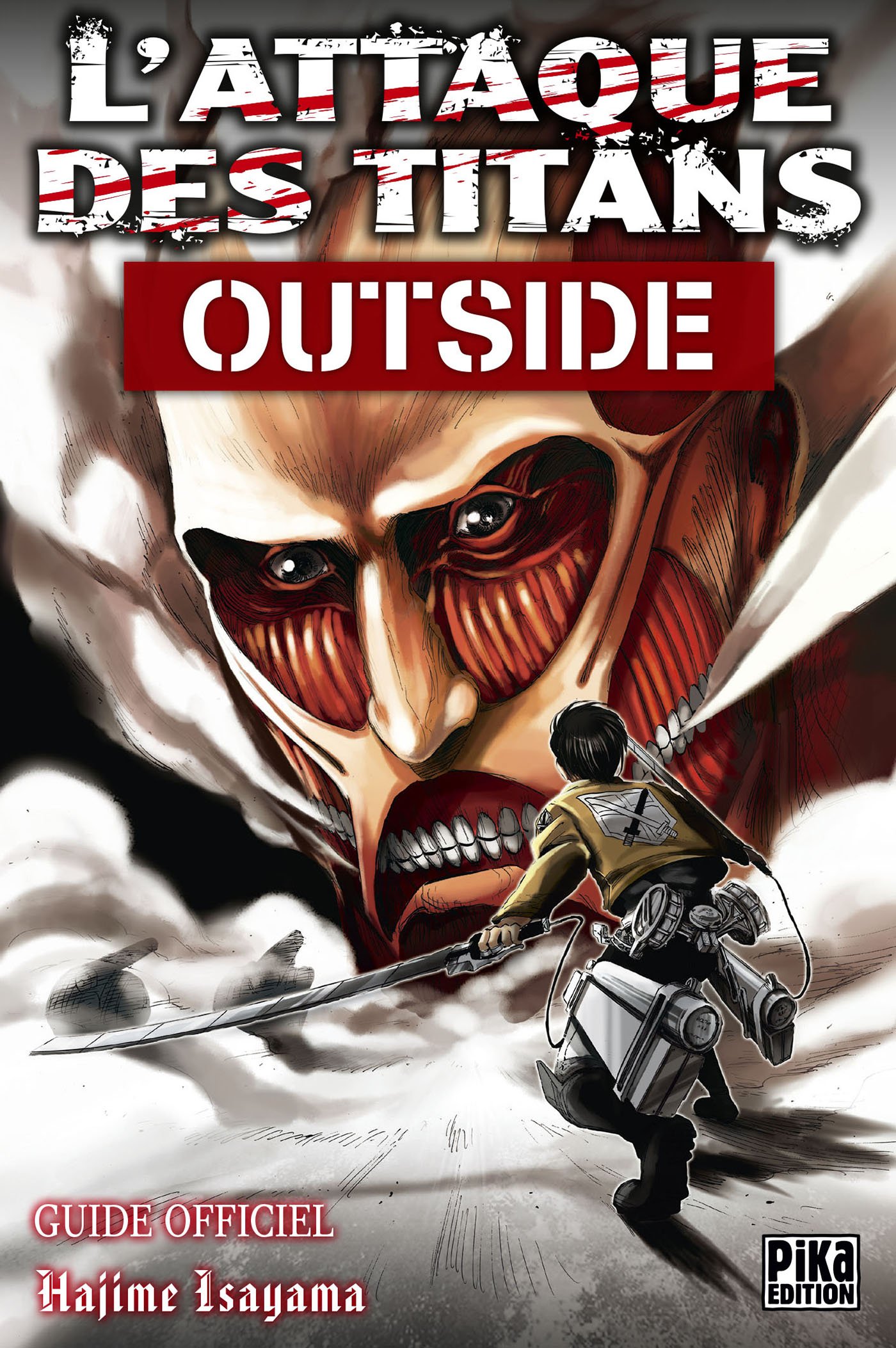 jaquette album L'Attaque des Titans - Outside: Guide Officiel