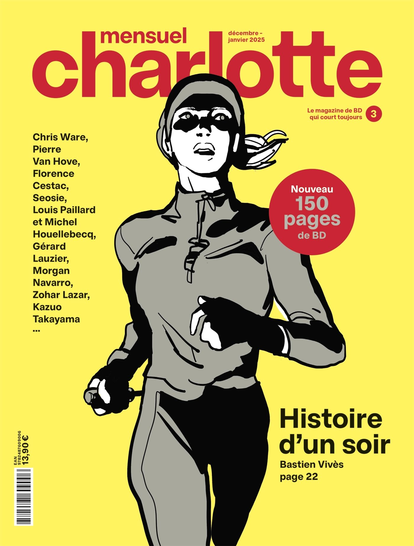 jaquette album Charlotte mensuel #3
