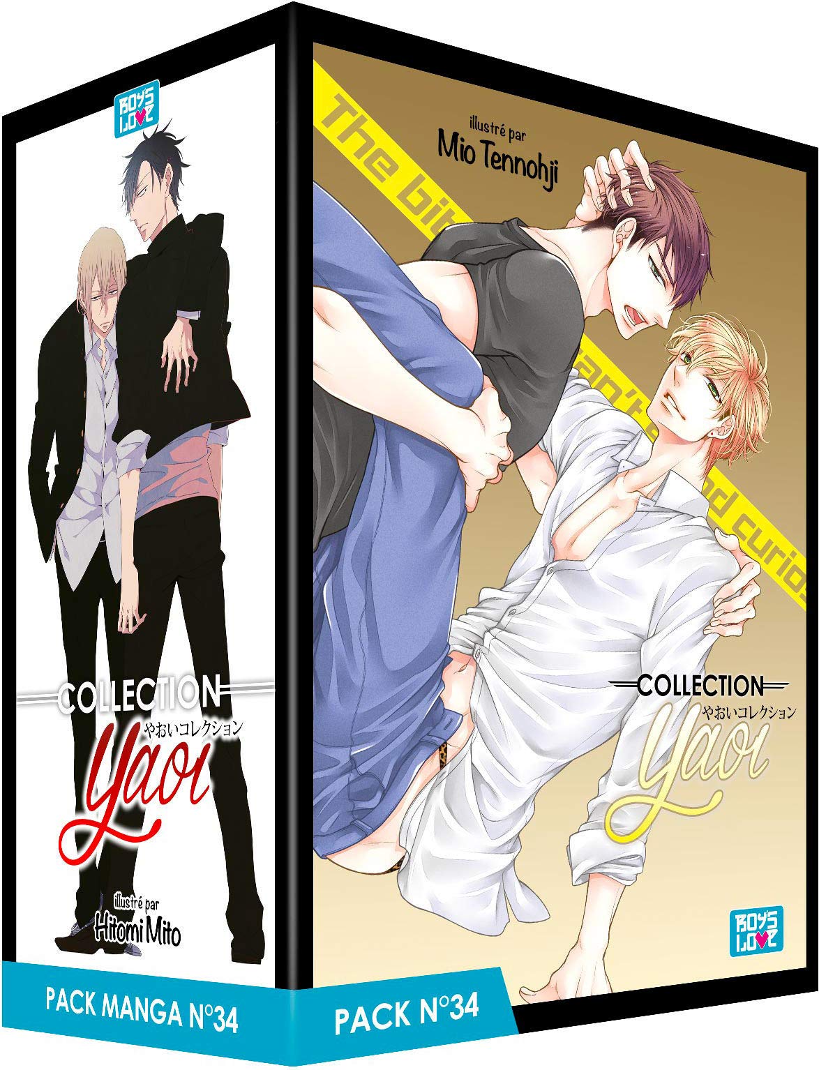 jaquette album Pack Boy's Love - Partie 34 - 5 Mangas (Livres) - Yaoi