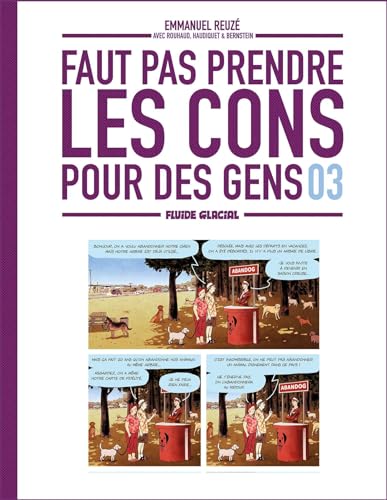 jaquette album Faut Pas Prendre Les Cons Pour Des Gens Tome 3