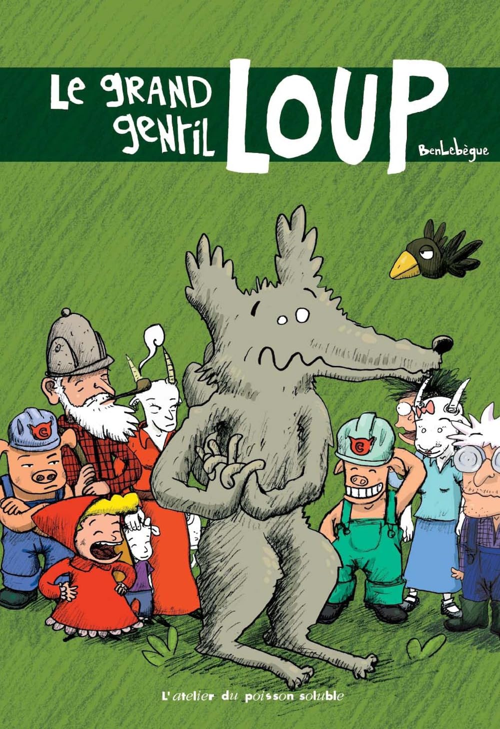 jaquette album Le grand gentil loup