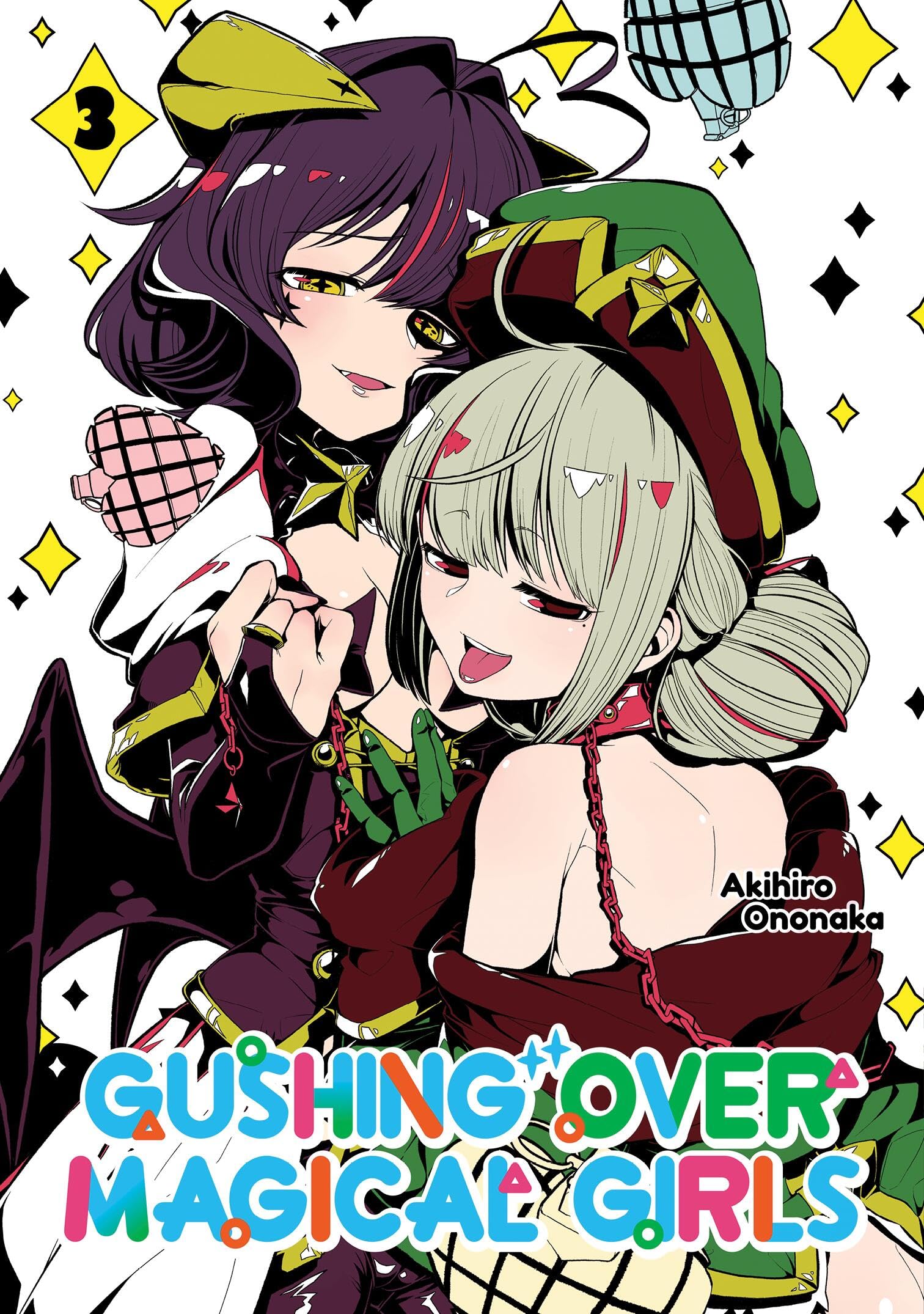 jaquette livre Gushing over Magical Girls: Volume 3 (Manga)