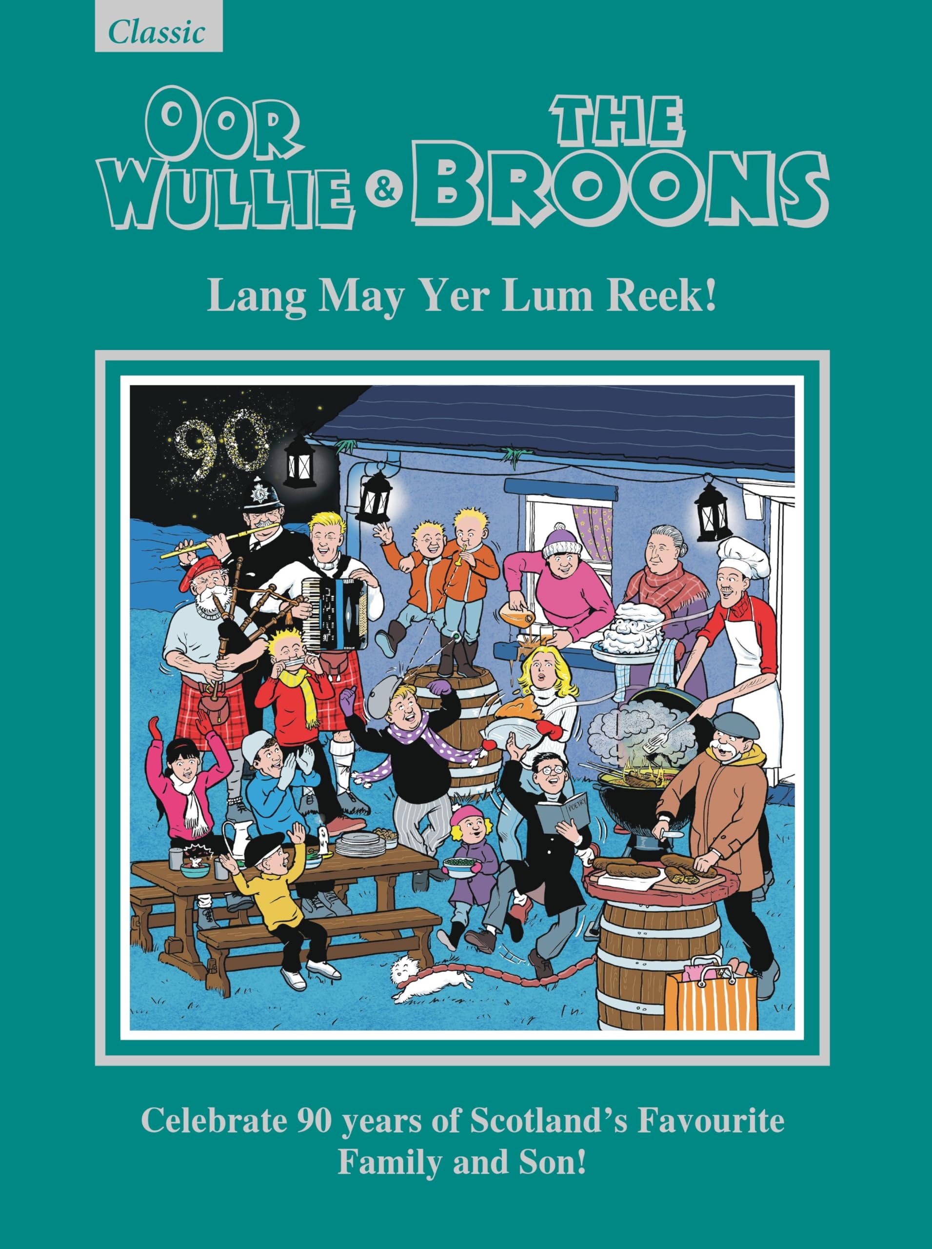 jaquette livre Oor Wullie & The Broons Gift Book 2026: Lang May Yer Lum Reek!