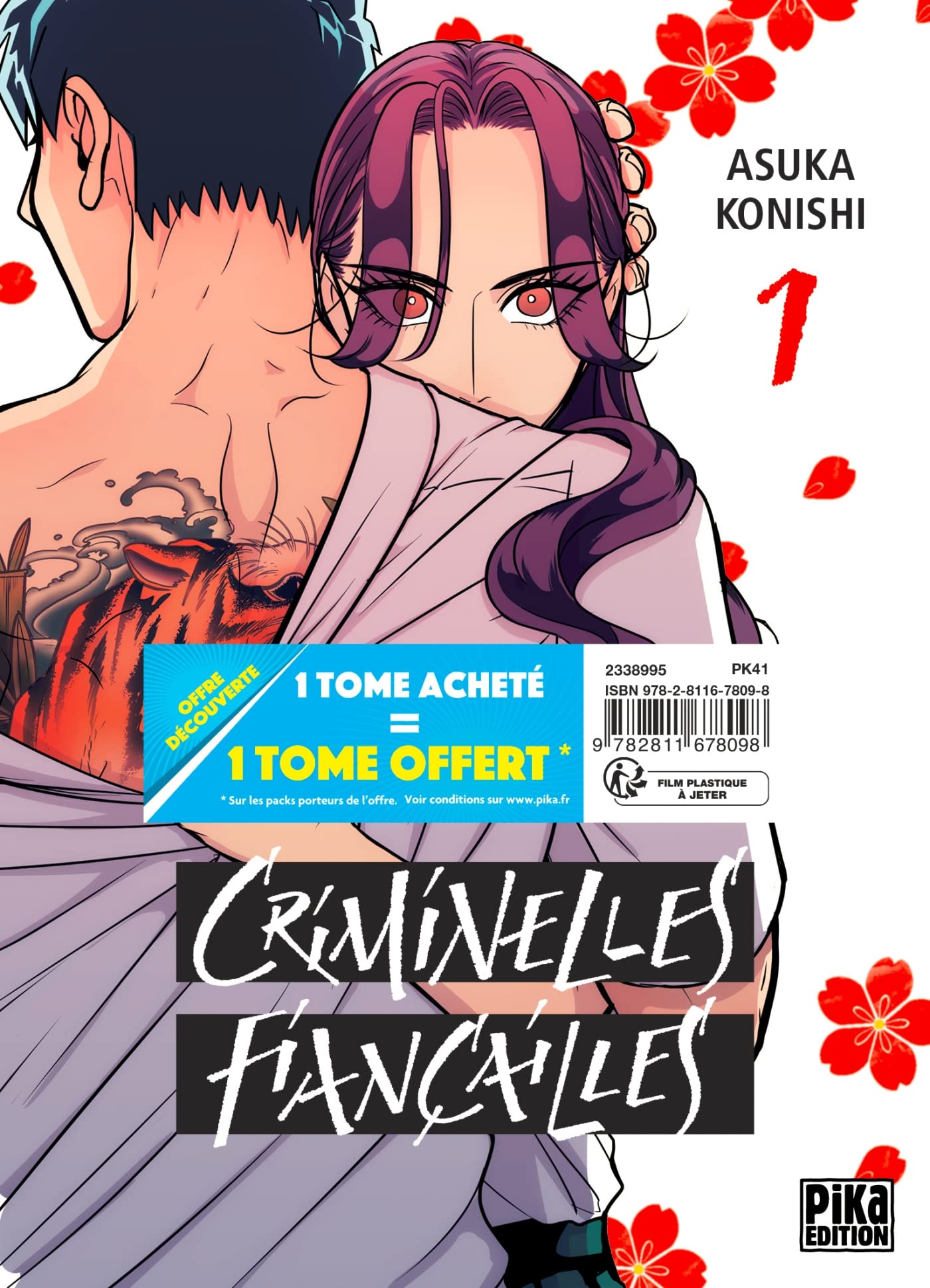 jaquette album Criminelles Fiançailles Pack Offre Découverte T01 et T02