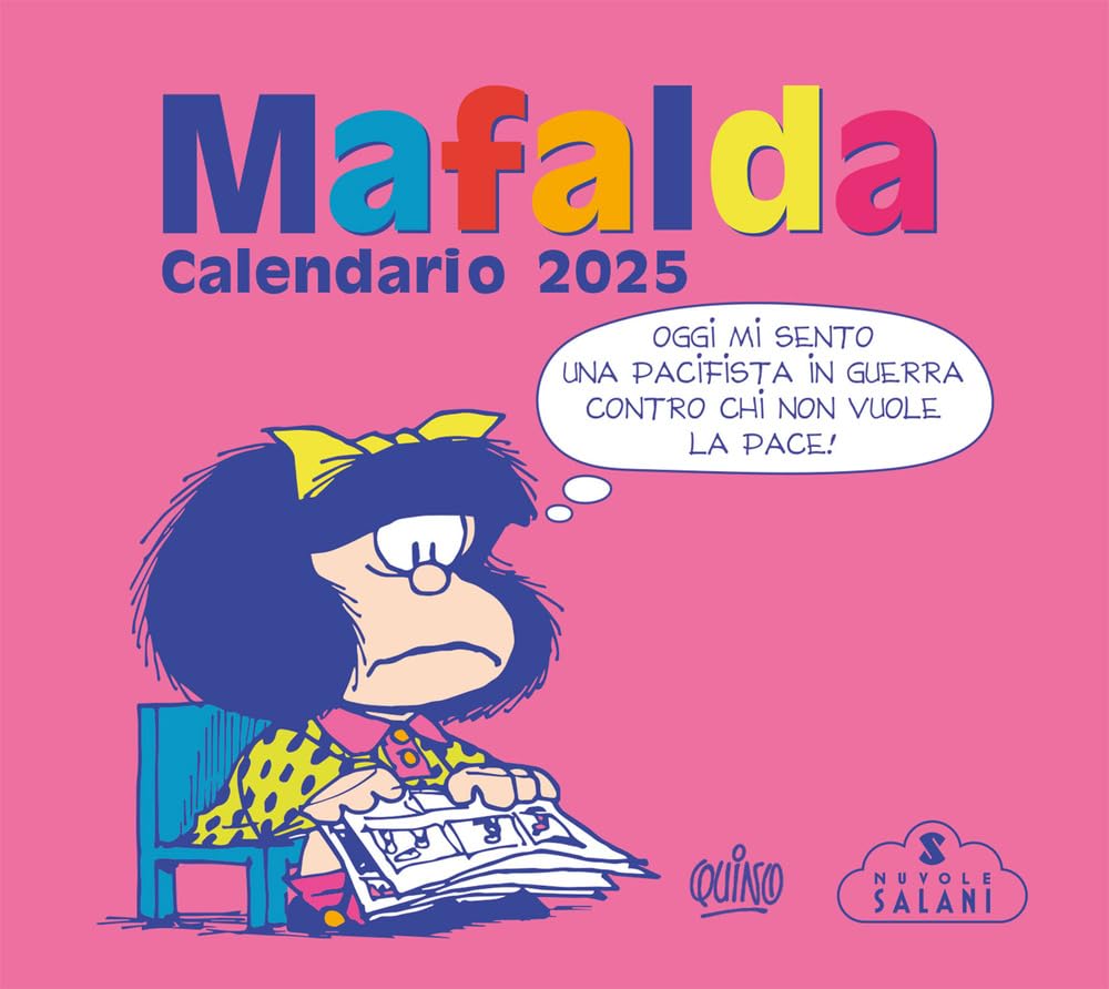 jaquette album Mafalda. Calendario da tavolo 2025