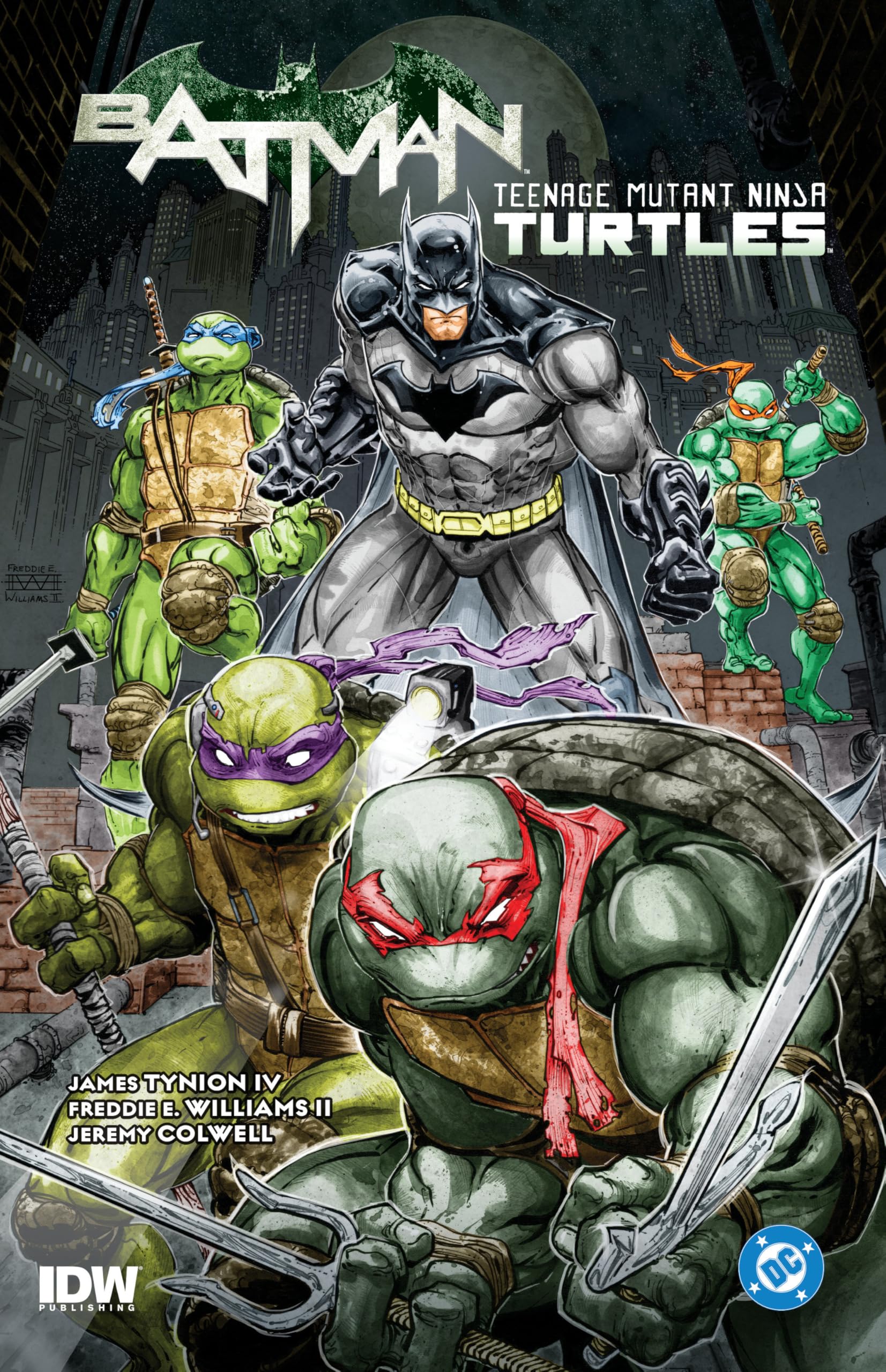 jaquette album Batman/Teenage Mutant Ninja Turtles Vol. 1 (2025 Edition)