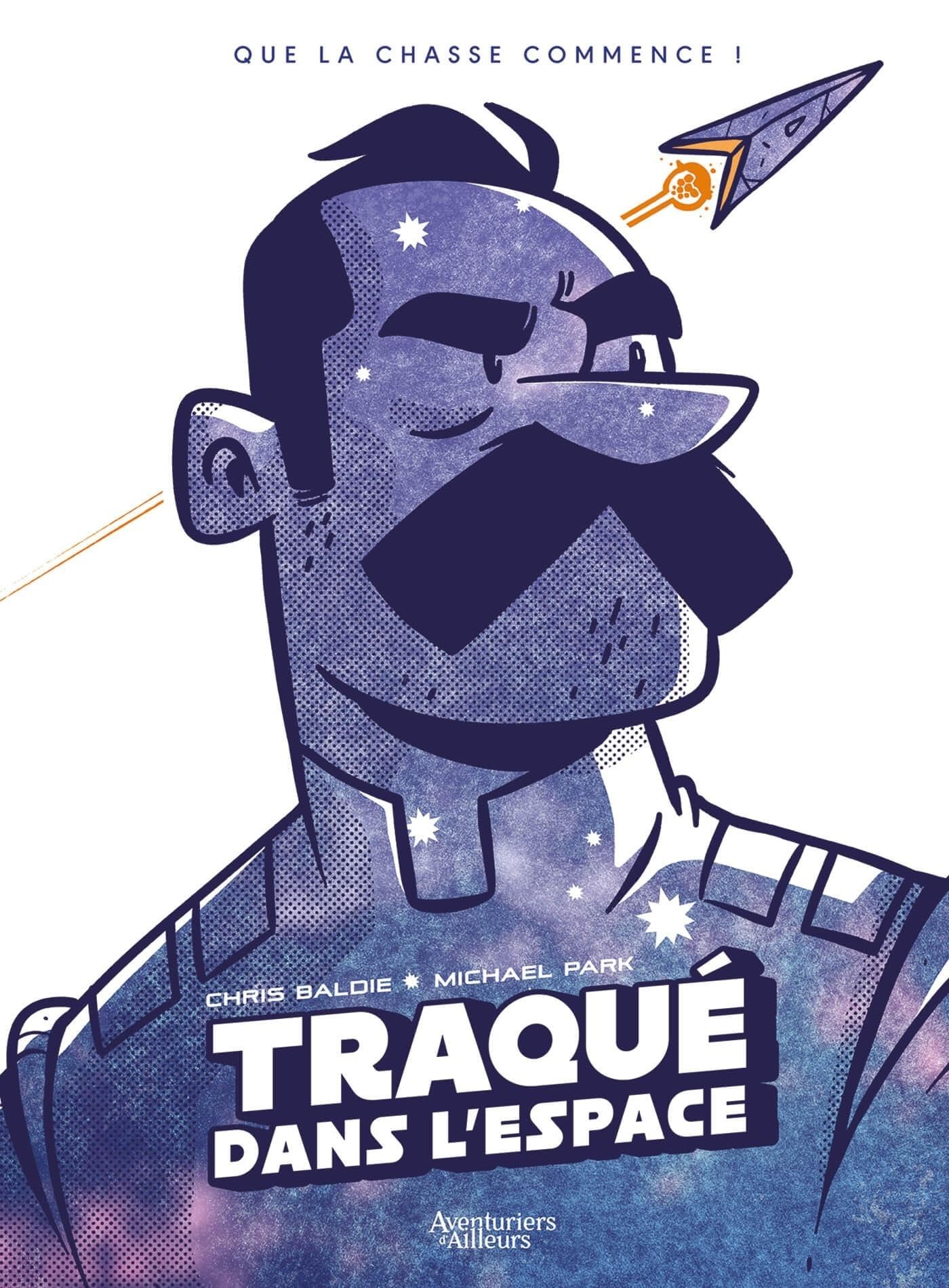 jaquette album Traqué dans l'espace