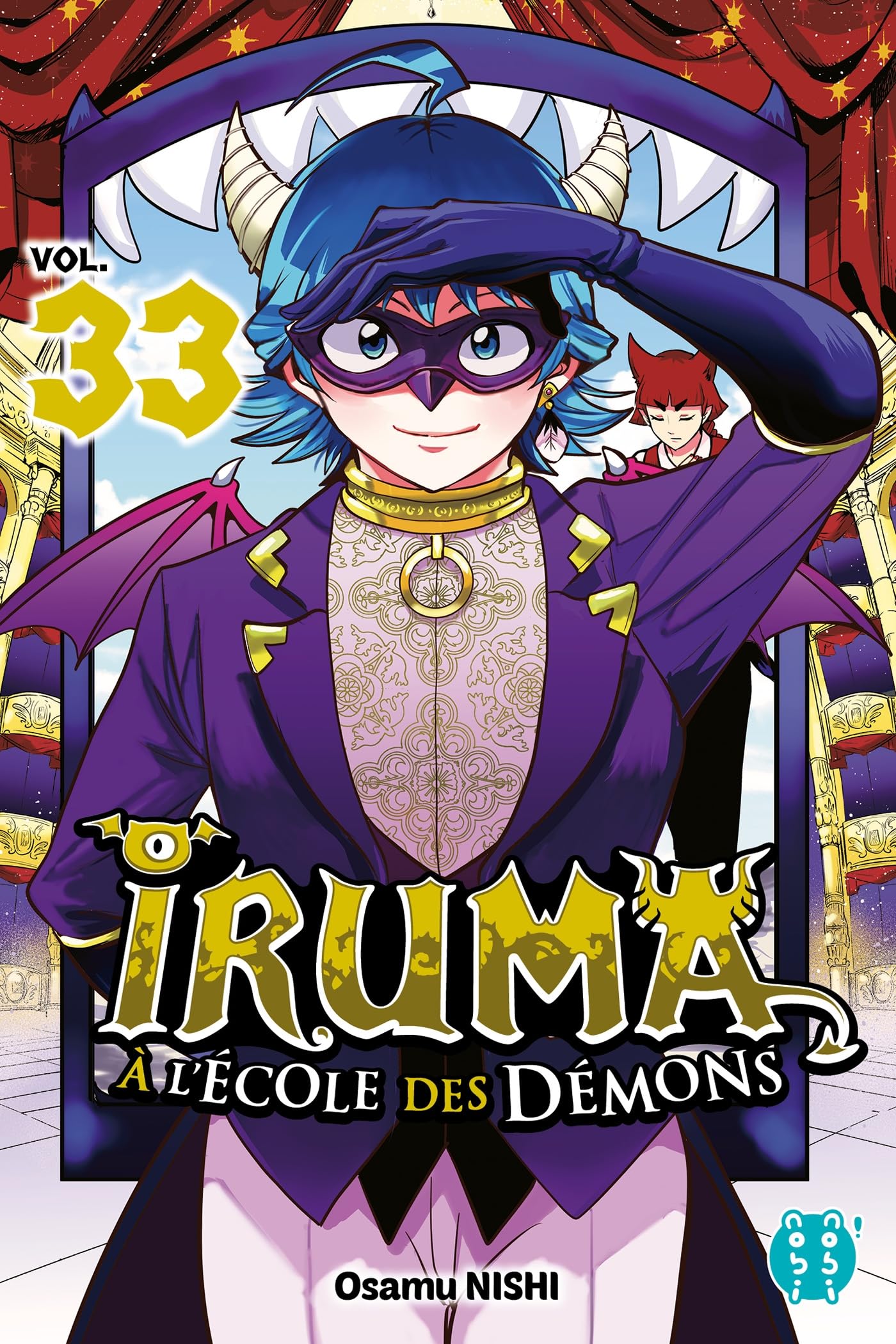 jaquette album Iruma à l'école des démons T33