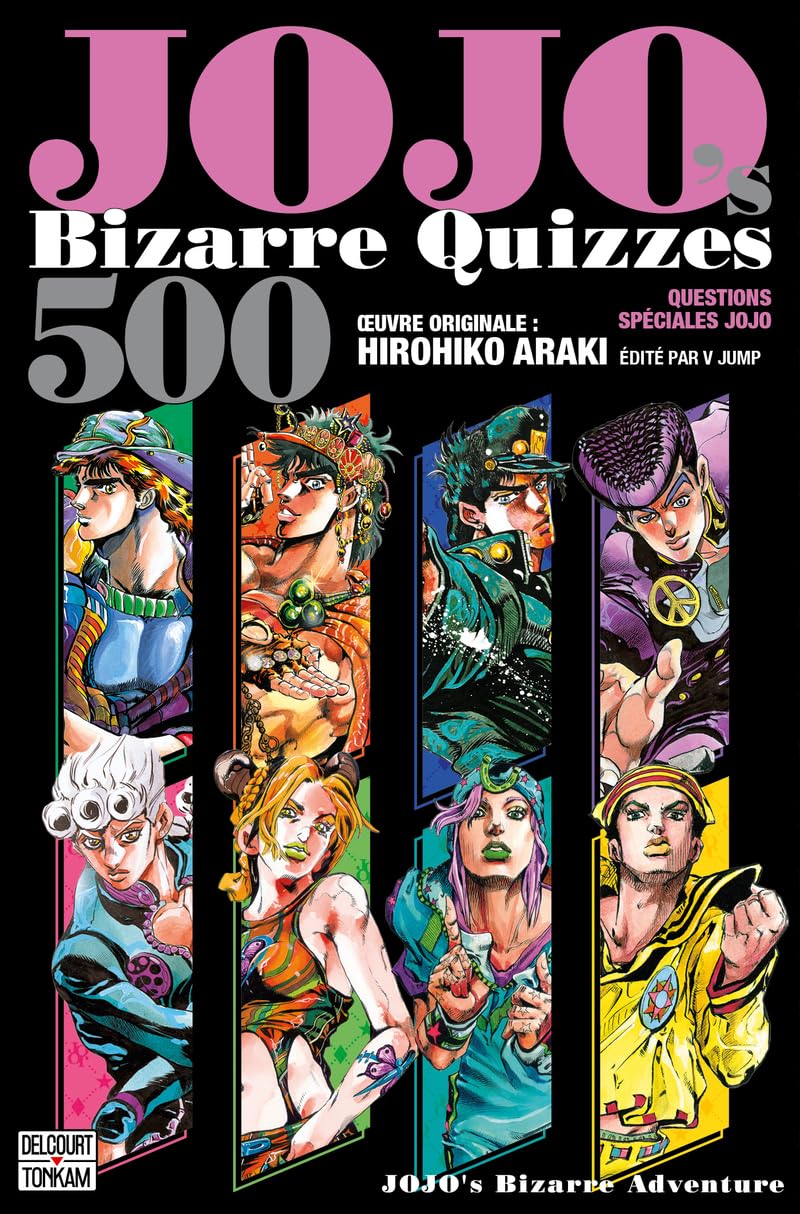 jaquette album Jojo's Bizarre Quizzes 500 (16)