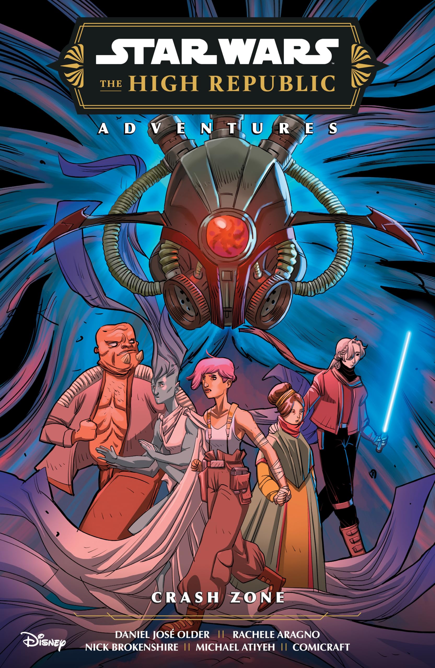 jaquette album Star Wars the High Republic Adventures: Crash Zone