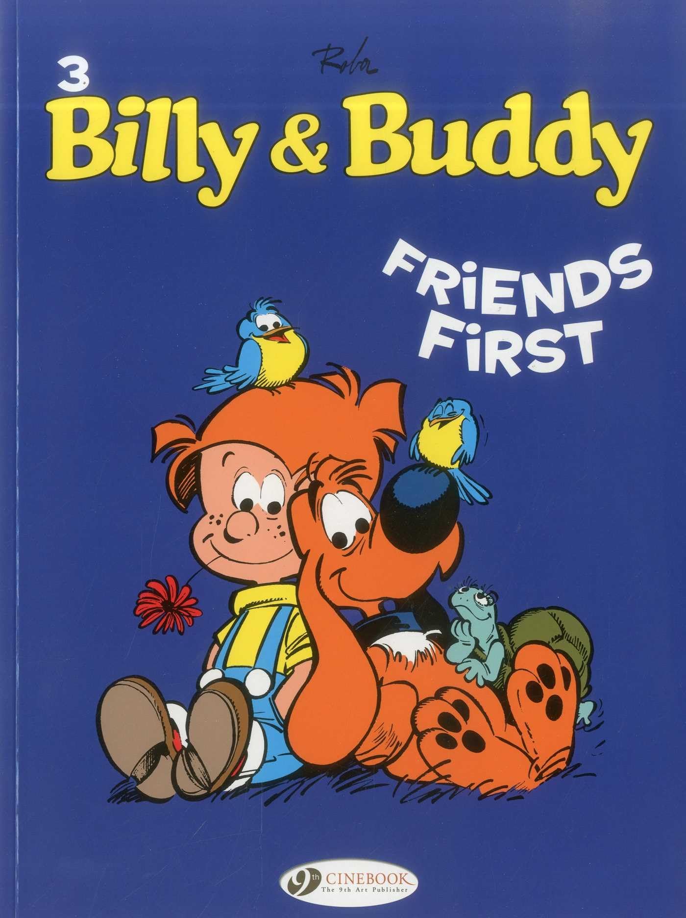 jaquette album Billy & Buddy - tome 3 Friends First (3)