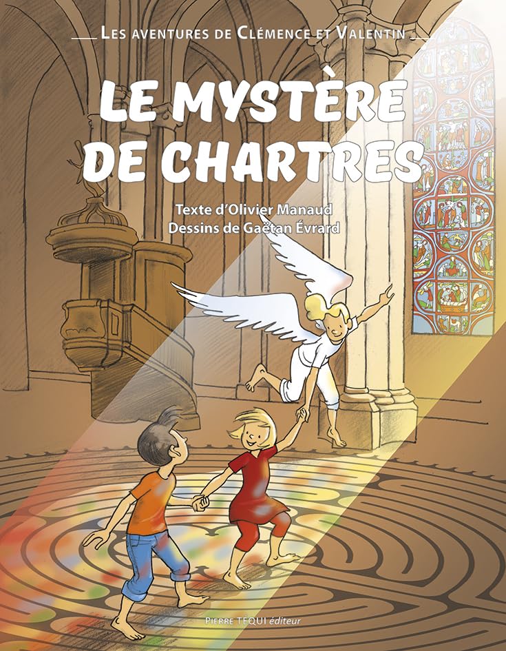 jaquette album Le mystère de Chartres: Les aventures de Clémence et Valentin