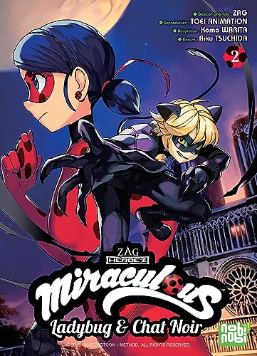 jaquette livre Miraculous Ladybug et Chat Noir - Tome 2