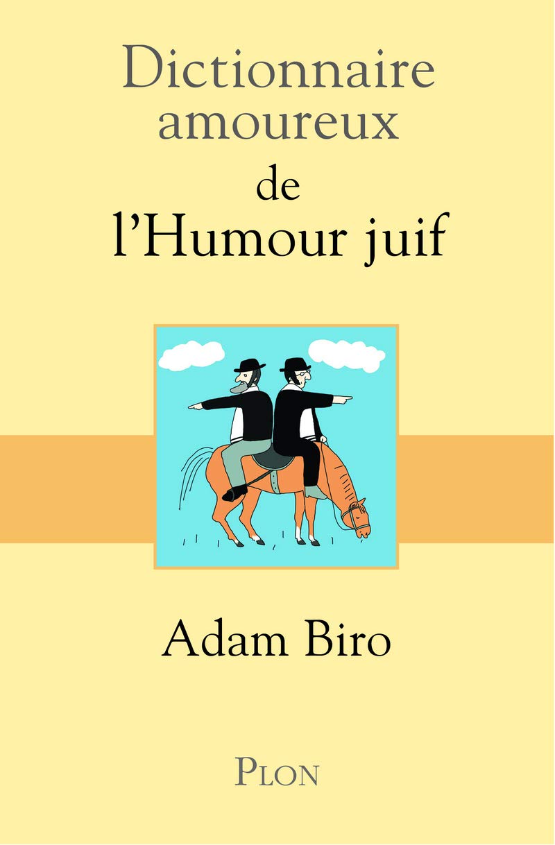 jaquette album Dictionnaire amoureux de l'humour juif