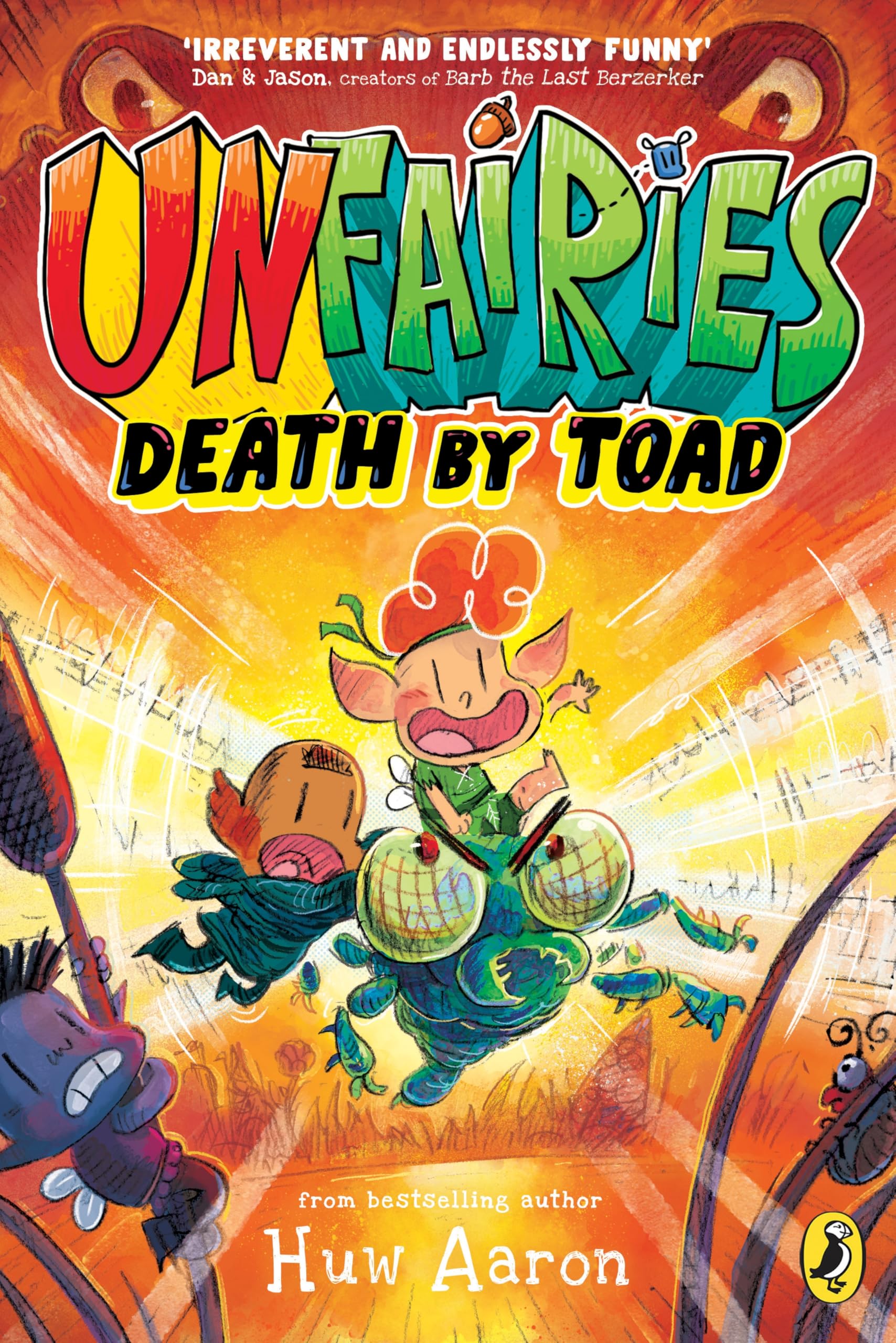 jaquette album Unfairies: Death by Toad: The hilarious new graphic novel in the bestselling series