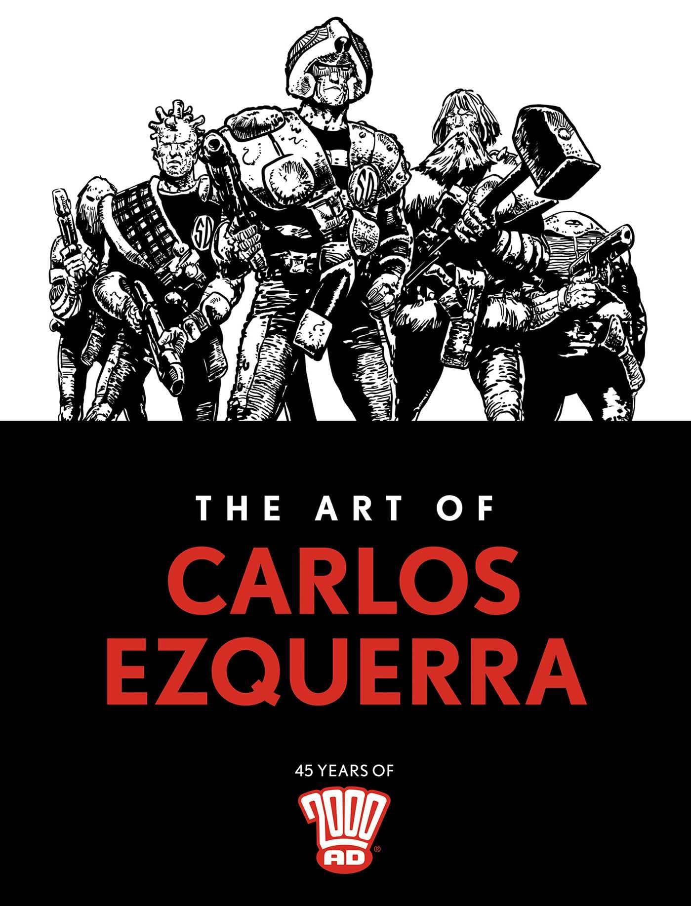 jaquette album The Art of Carlos Ezquerra