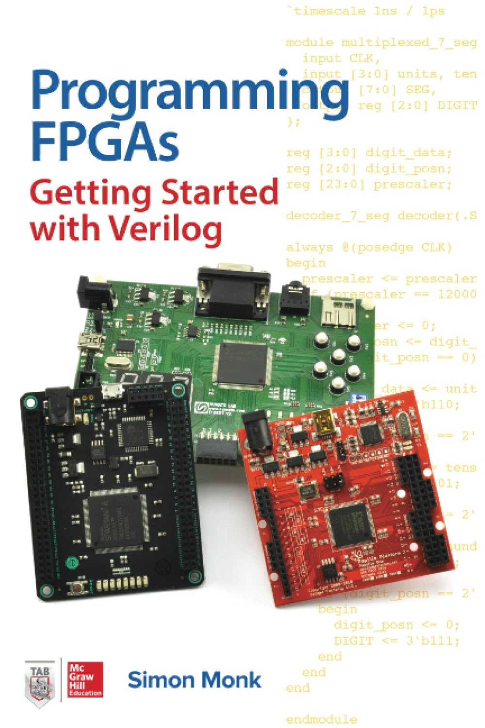 jaquette livre Programming FPGAs: Getting Started with Verilog