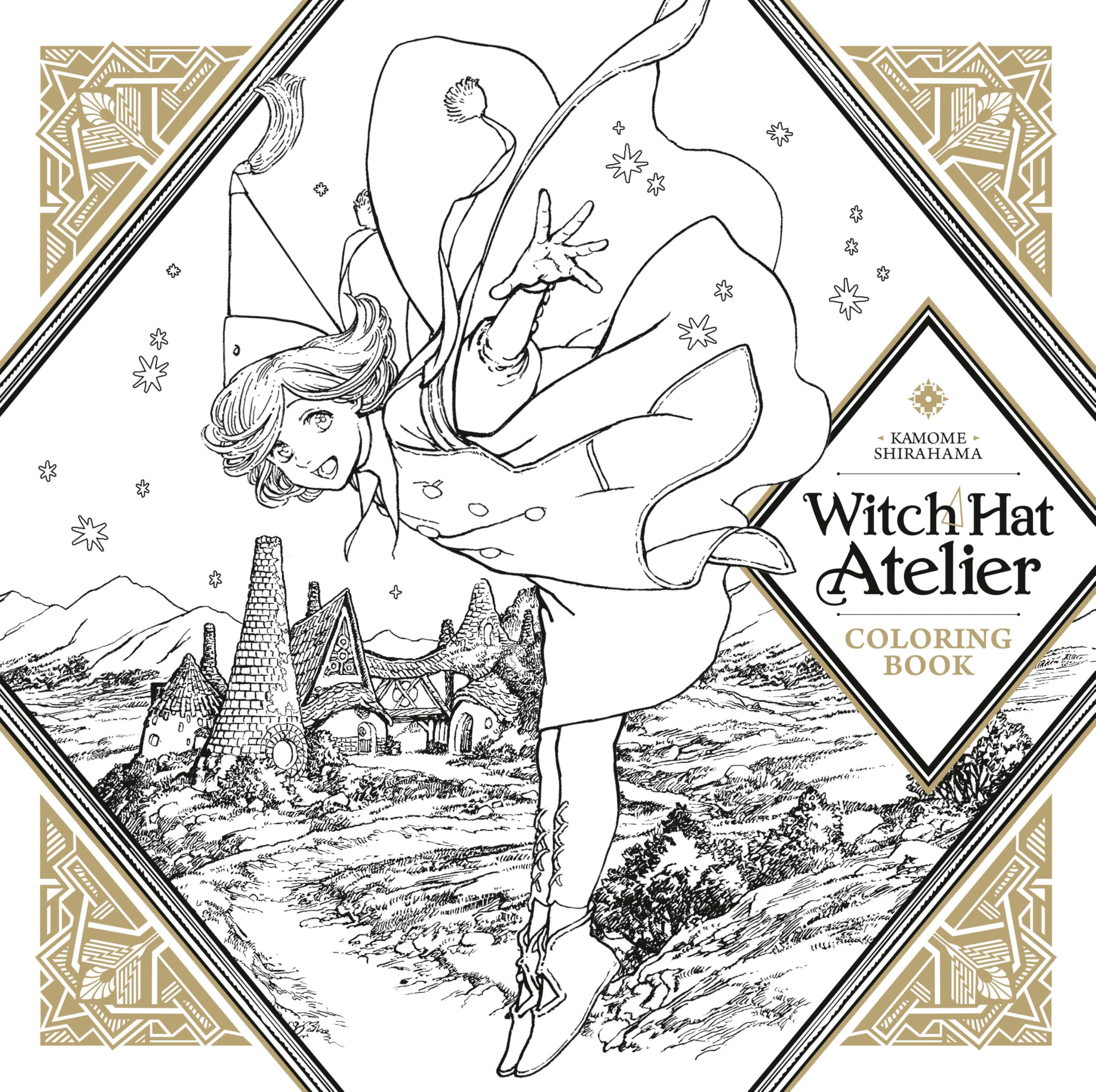 jaquette album Witch Hat Atelier Coloring Book