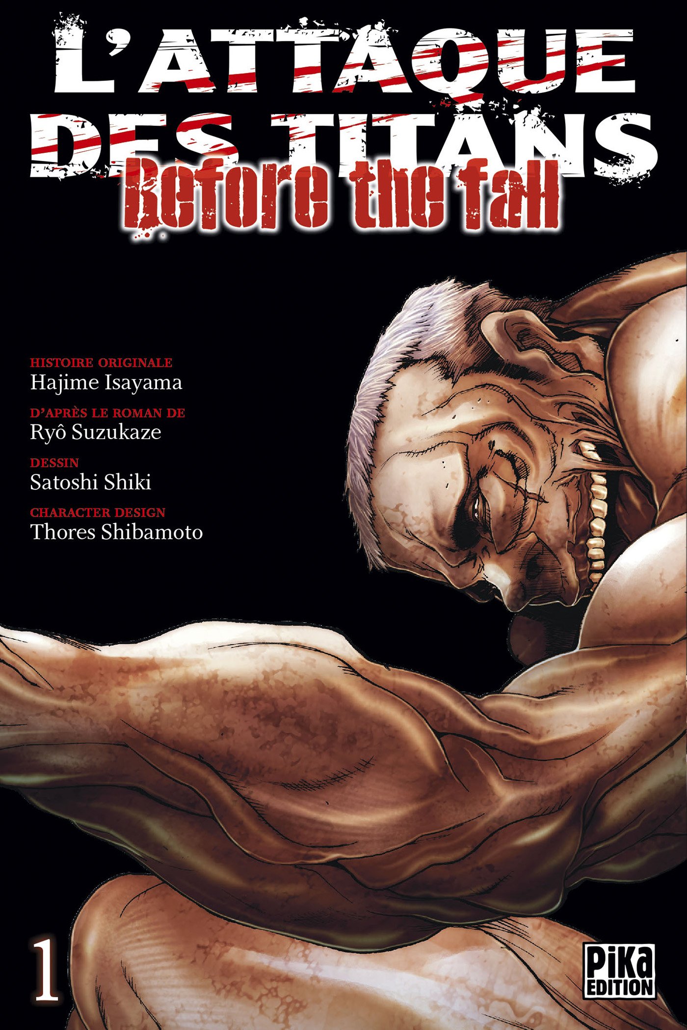 jaquette livre Attaque Des Titans (l') - Before the Fall Vol.1