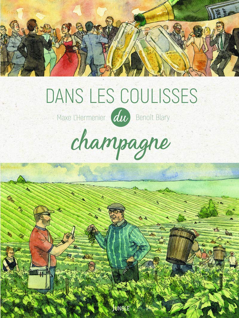 jaquette album Dans les coulisses du champagne