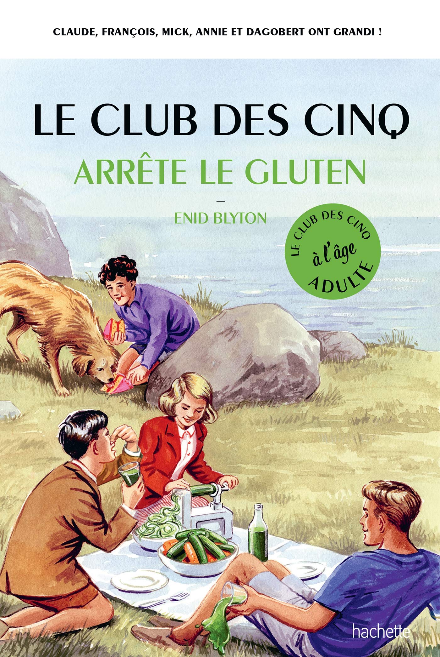 jaquette album Le Club des 5 arrête le gluten