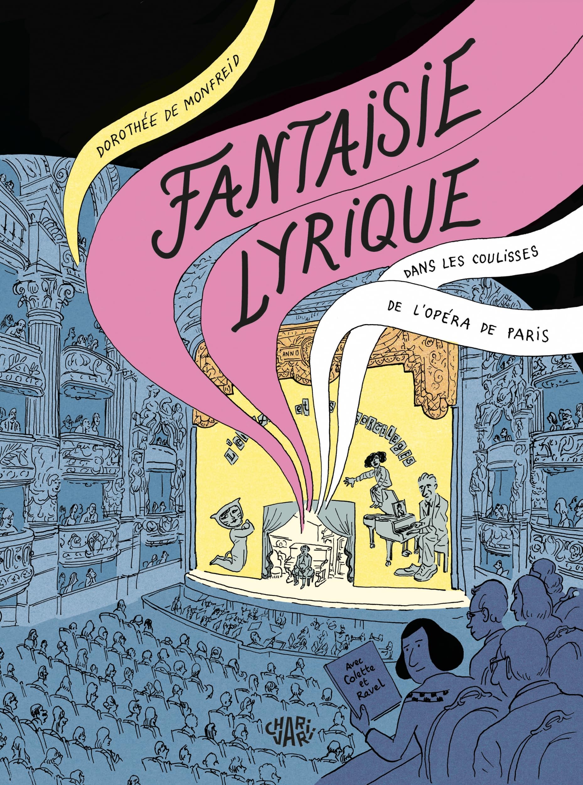 jaquette album Fantaisie lyrique: Dans les coulisses de lOpéra de Paris