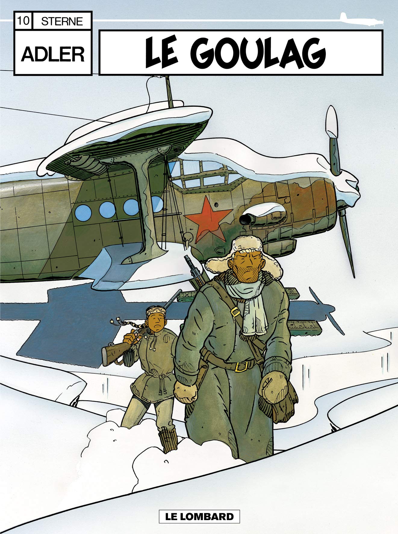 jaquette album Adler, tome 10 : Le Goulag