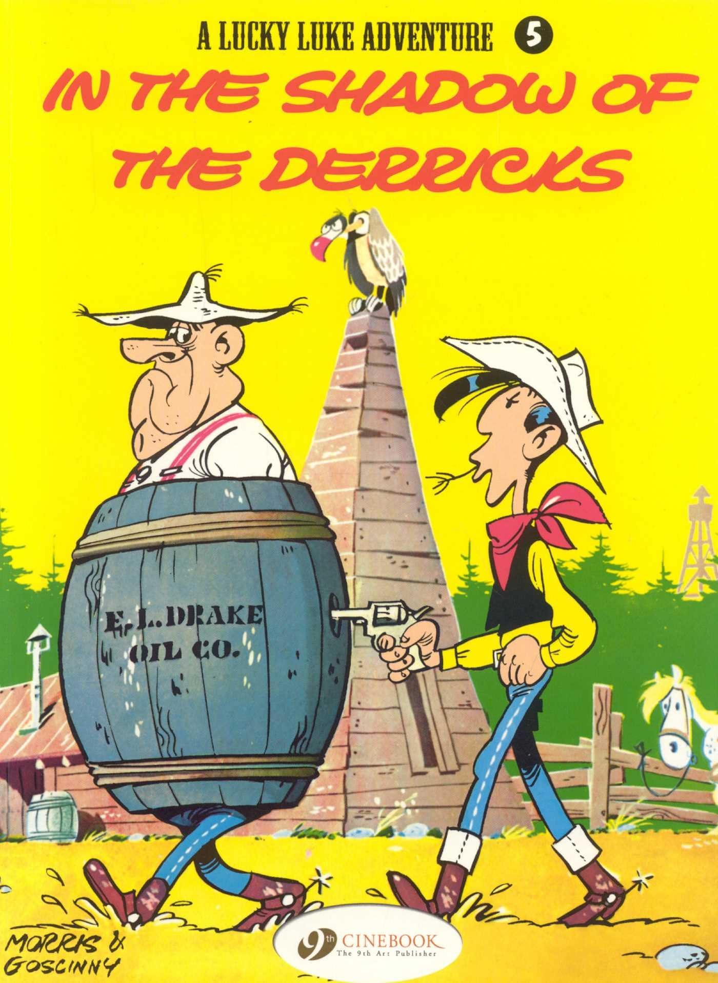 jaquette album Lucky Luke - Tome 5 In the shadow of the derricks (05)