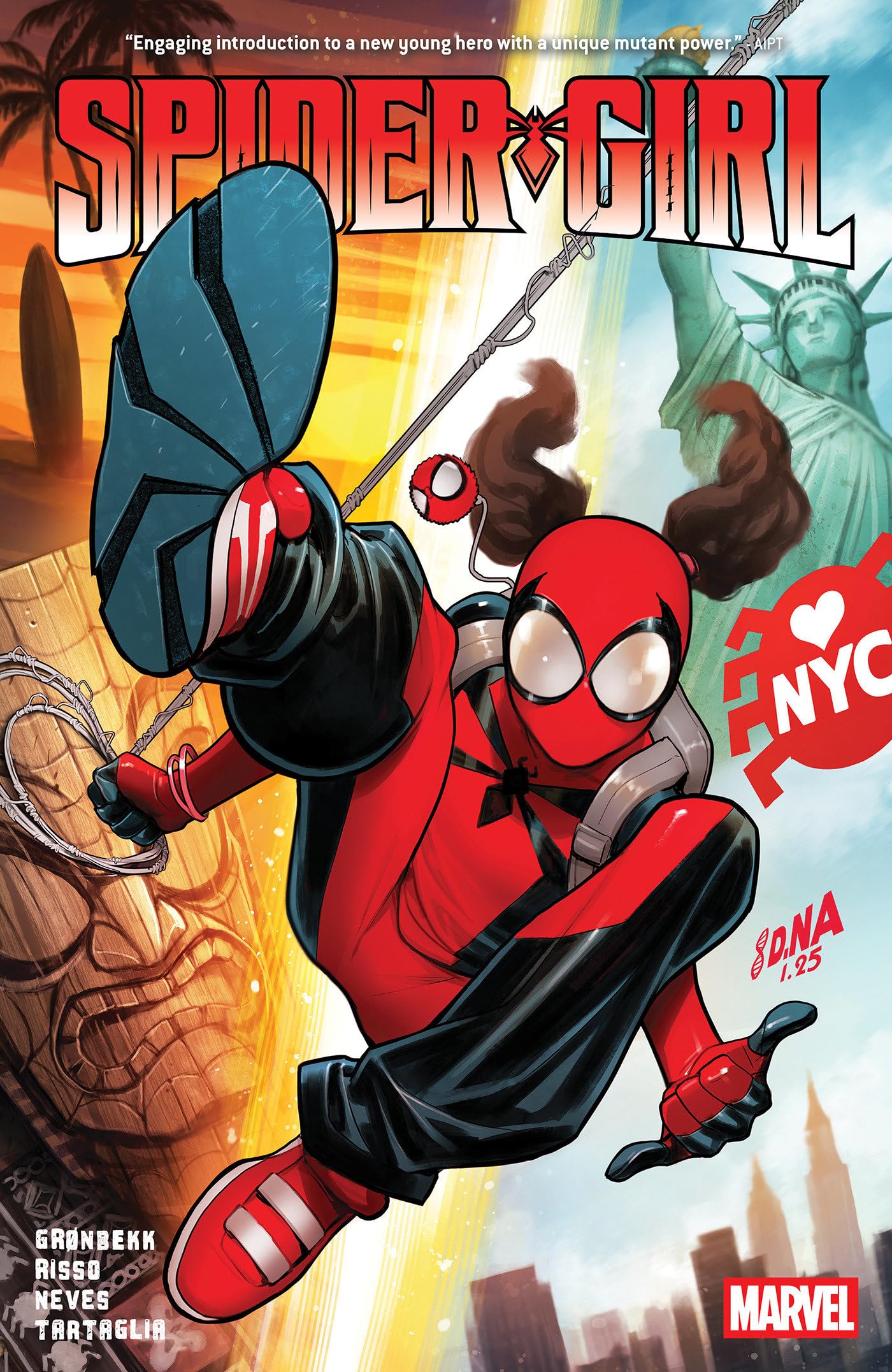 jaquette album Spider-Girl: Breathe Through The Fire