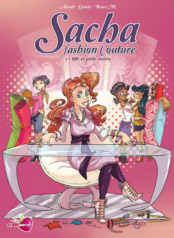 jaquette album Sacha Fashion Couture Tome 1 - Bjd Et Petits Secrets