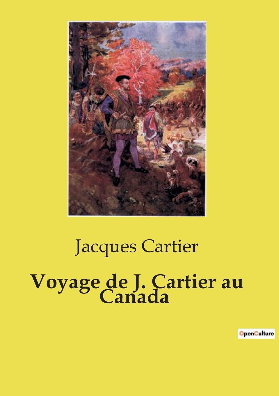 jaquette album Voyage de J. Cartier au Canada