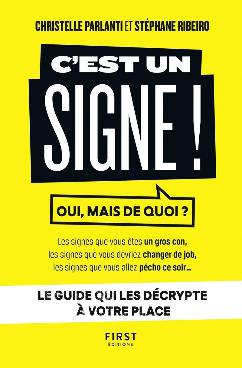 jaquette livre C'est un signe !