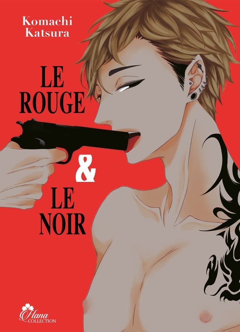 jaquette album Le Rouge et le Noir - Tome 01 - Livre (Manga) - Yaoi - Hana Collection
