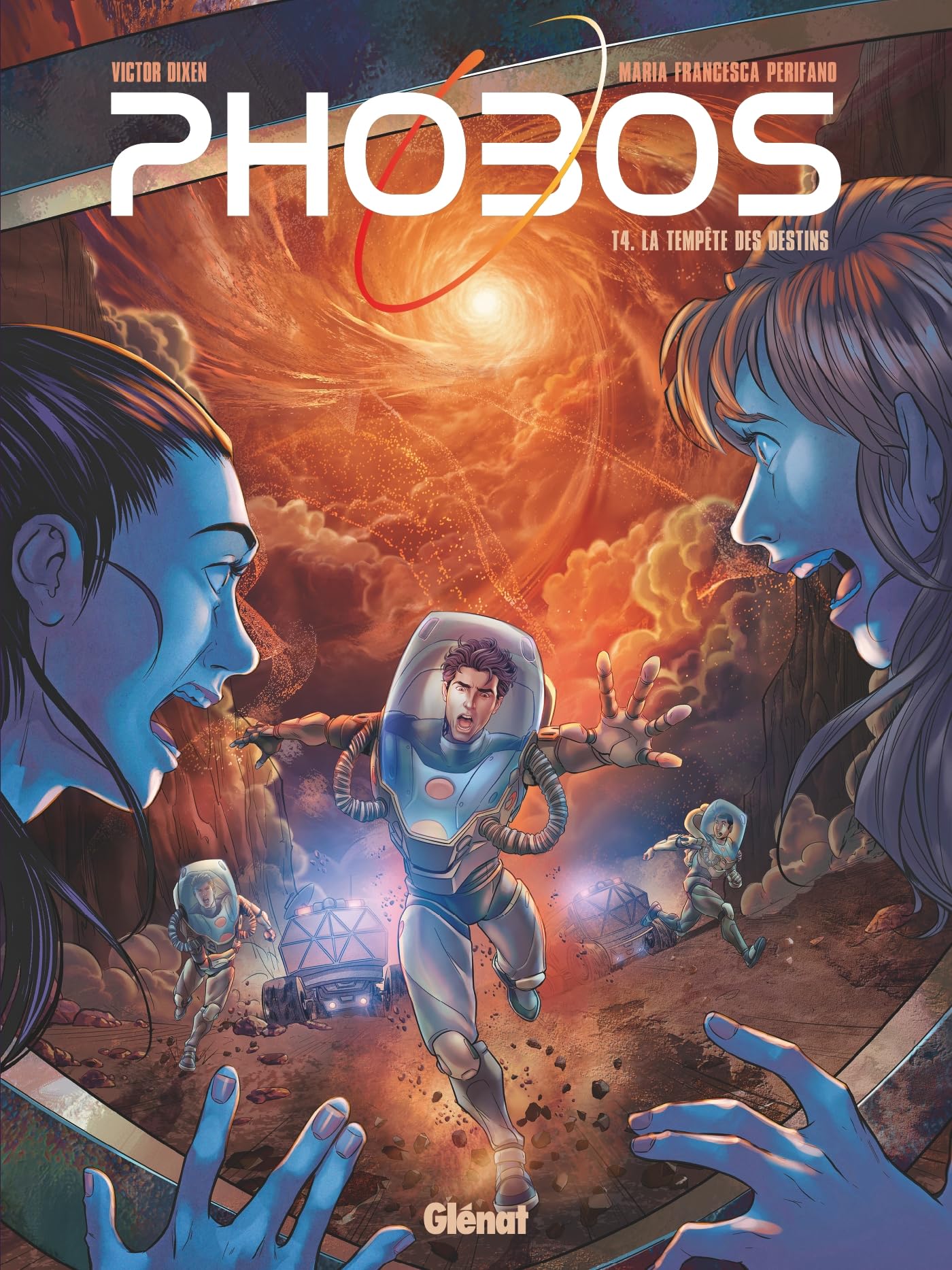 jaquette album Phobos - Tome 04: La tempête des destins