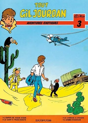 jaquette album Tout Gil Jourdan Tome 3 - Aventures Exotiques
